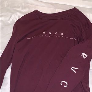Rvca longn sleeve tee